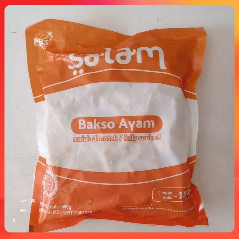 

PROMO - Bakso Kerikil Salam isi 100 pcs (500 gr)