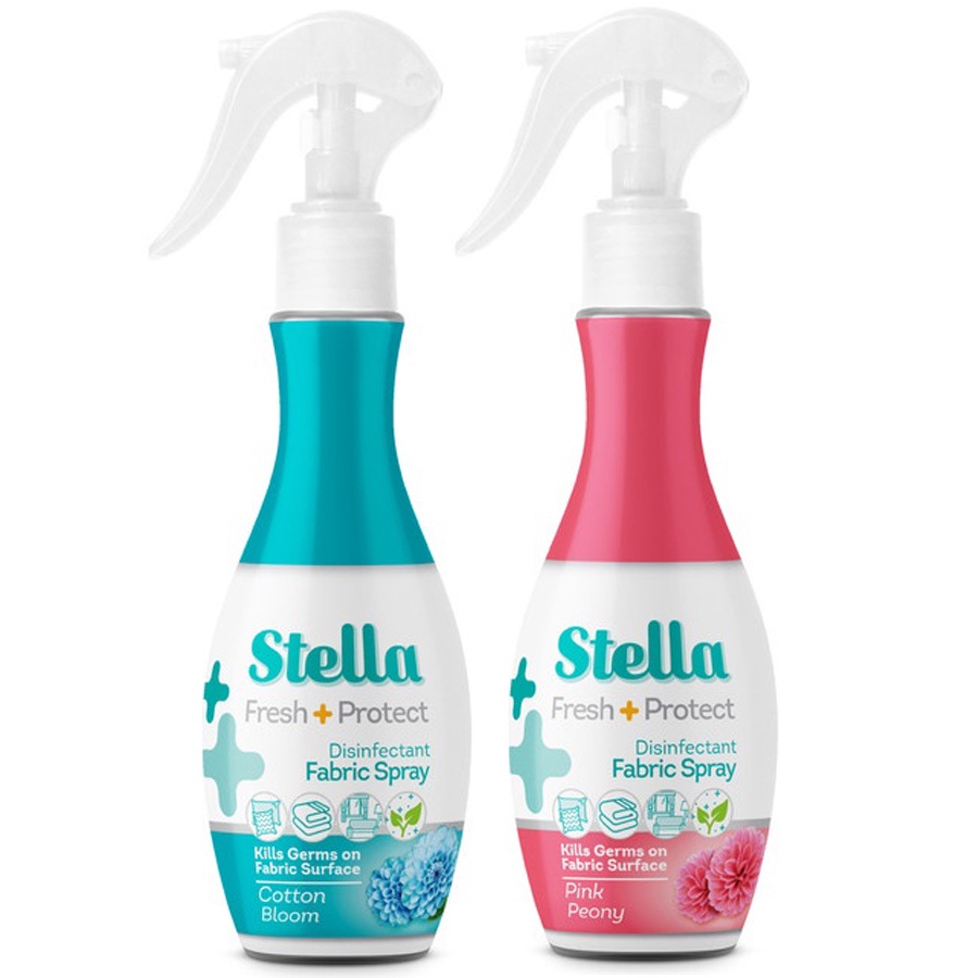 Stella Fresh + Protect Disinfectant Fabric Spray - 200ml + 45ml