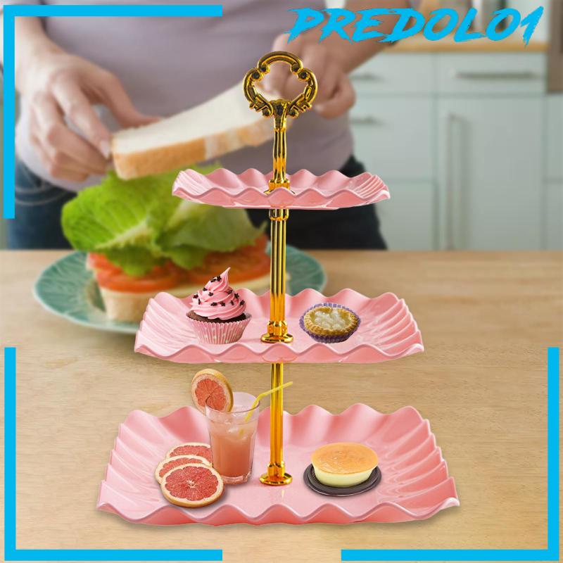 [Predolo1] Cupcake Stand 3tingkat Cookie Untuk Pesta Pernikahan Ulang Tahun