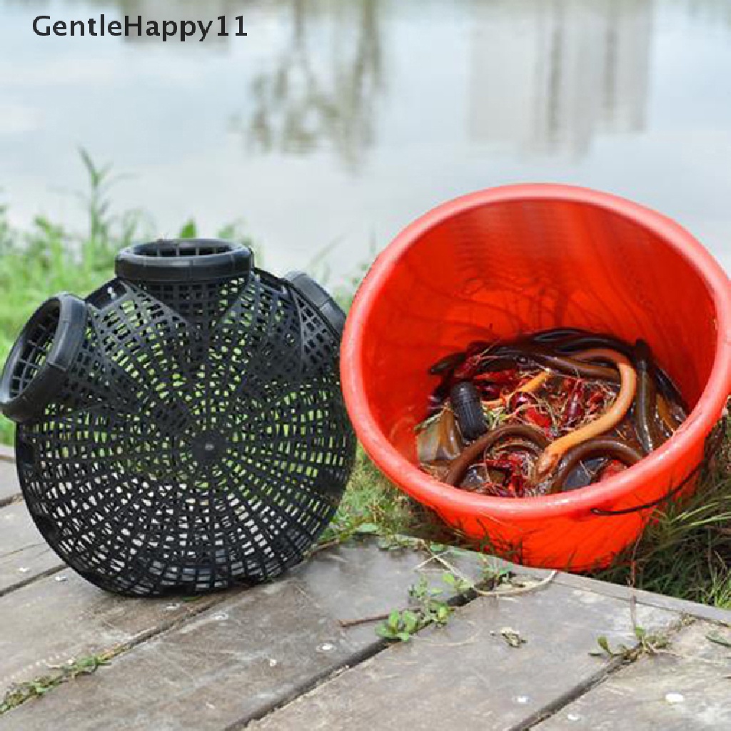 Gentlehappy 1pcs Jaring Ikan Kandang Fishnet Finless Belut Loach Trap Panci Pancing Wadah Kandang Lumpur id