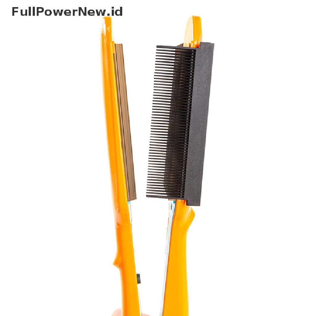 Power Women Straightening Comb Attachment Cocok Meluruskan Rambut Flat Iron Compact ID