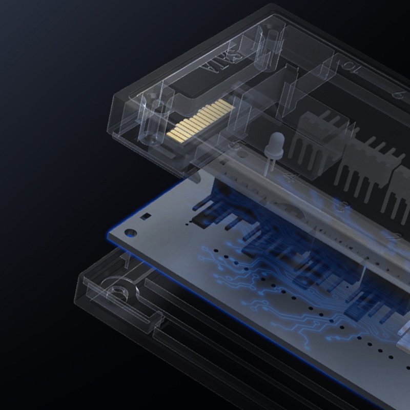Cre Kabel Power Supply Kipas PWM 4Pin 1sampai10 Fan Hub Splitter Port Casing PC Kabel Ekstensi Motherboard Internal