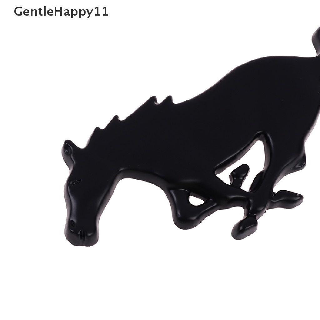 Gentlehappy Logo Mobil 3D Horse Metal Untuk Ford Mustang New Mondeo Focus Kap Depan Mobil Grille id