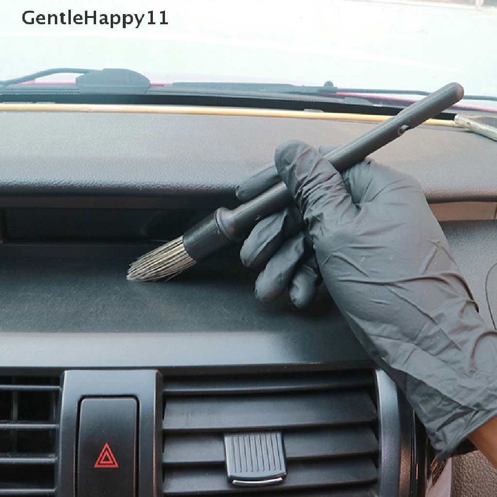 Gentlehappy 1/3Pcs Car Brushes Sikat Detailing Mobil Set Bulu Panjang Lembut Untuk Membersihkan Mobil Detailing Brush Dashboard Wheel Wash Aksesoris Eksterior id
