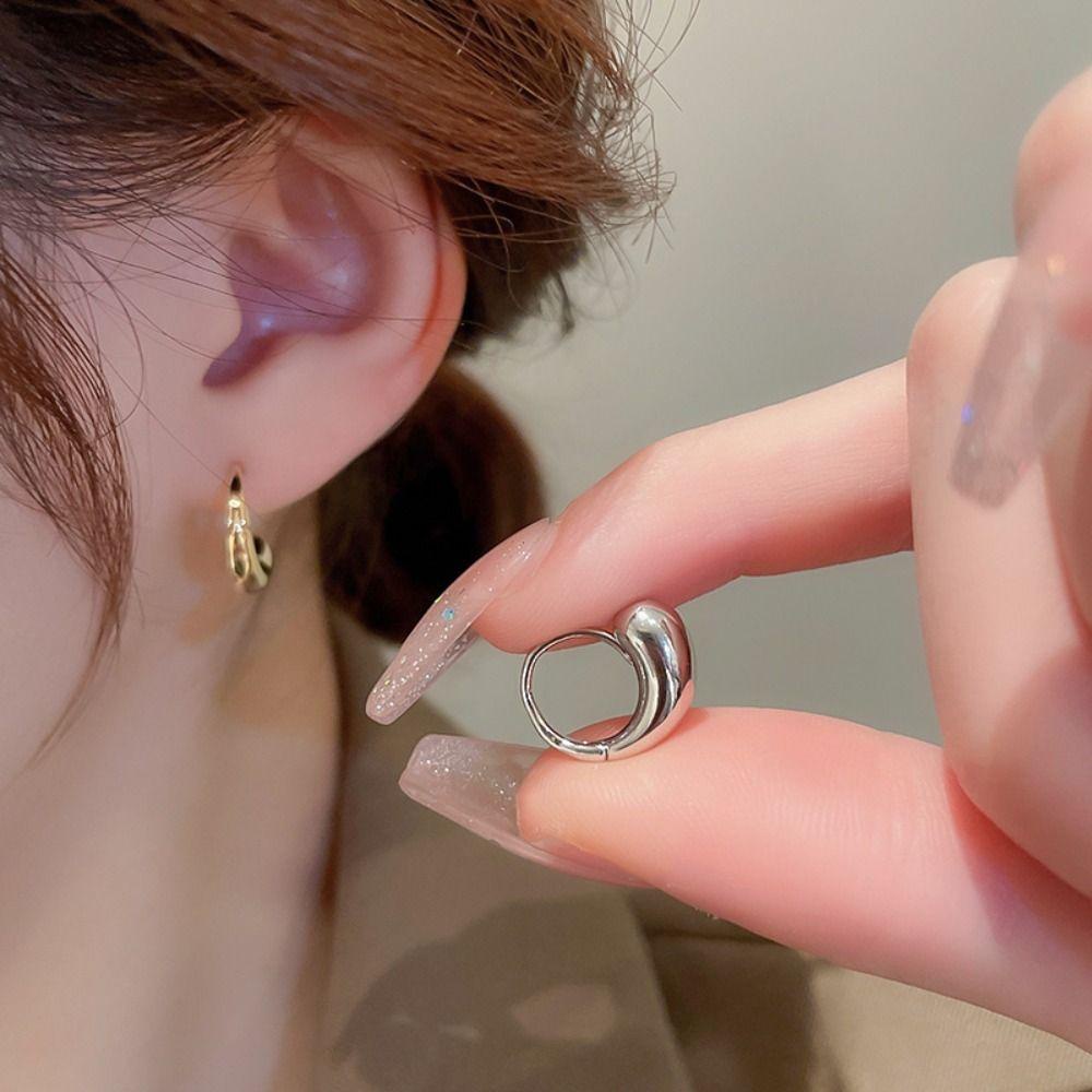 Mxbeauty Korea Ear Studs Hadiah Pesta Trendi Elegan Indah Telinga Aksesoris Geometris Telinga Gesper