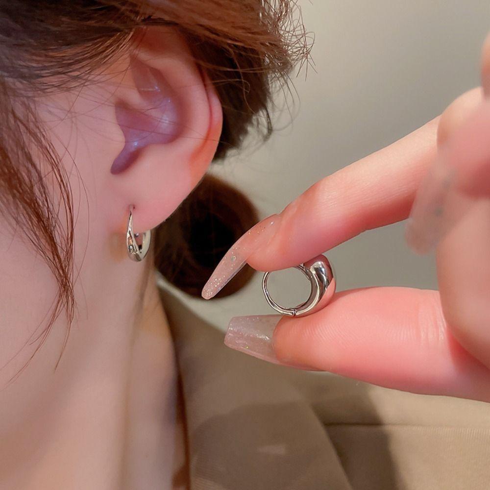 Mxbeauty Korea Ear Studs Hadiah Pesta Trendi Elegan Indah Telinga Aksesoris Geometris Telinga Gesper