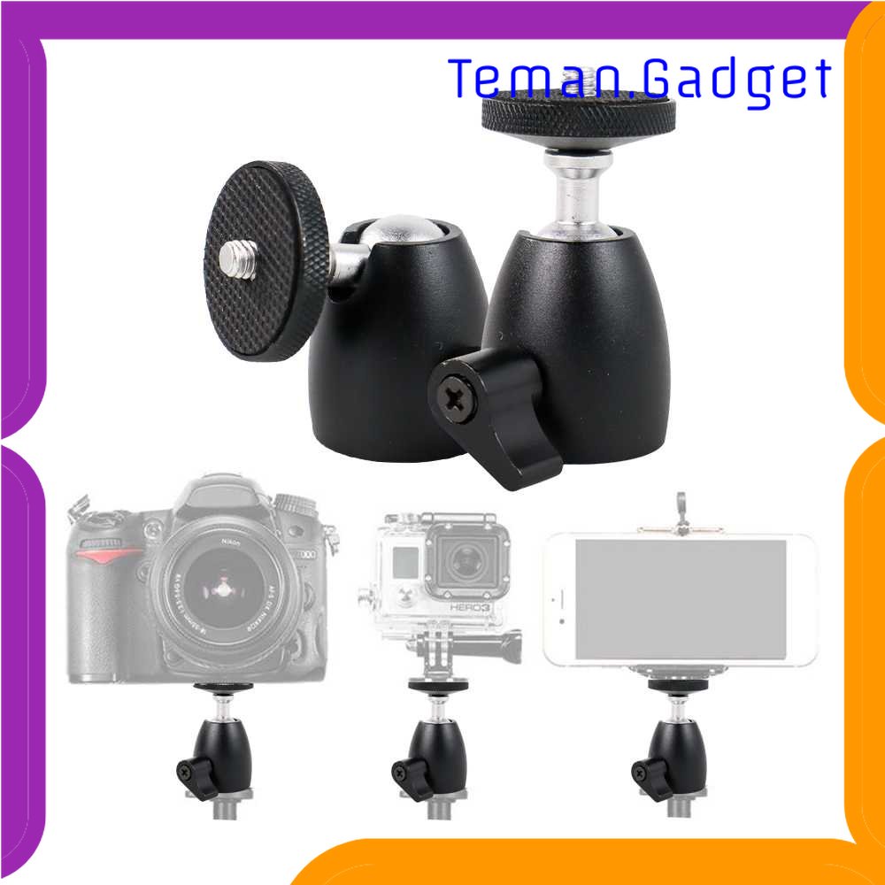 TG - KMR Jadkinsta Big Ball Head Tripod Kamera DSLR 360 Swivel 1/4 - Q39