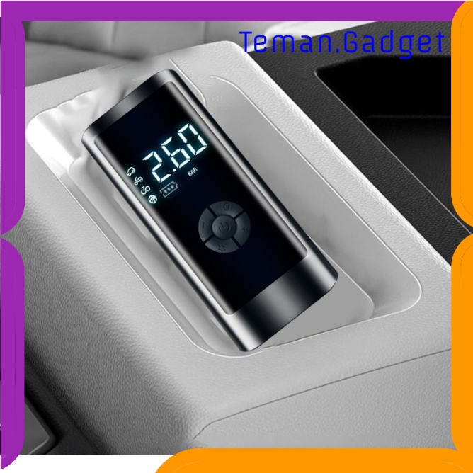 TG - OTO EAFC Pompa Ban Mobil Elektrik LCD Display Inflator Portable 4000 mAh - PR-F1901