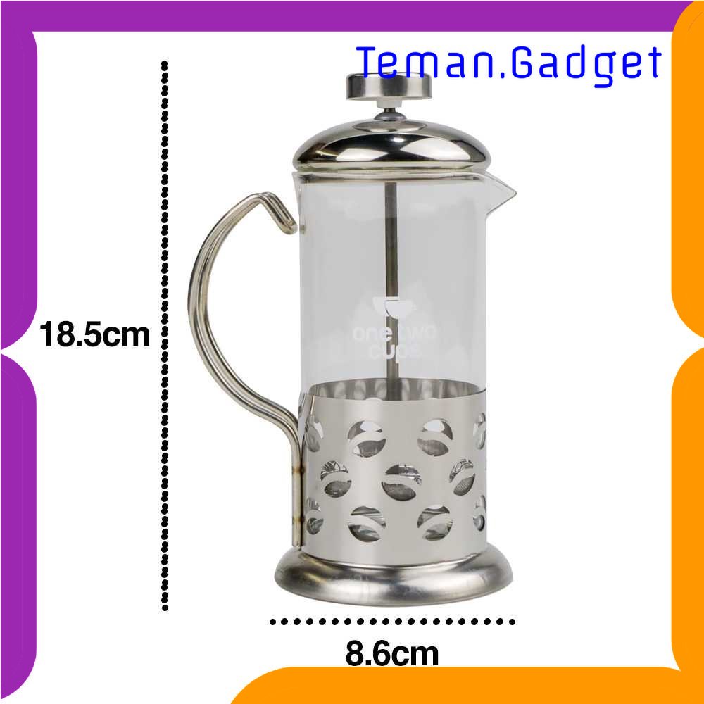 TG - DPR One Two Cups French Press Coffee Maker Pot 350ml - KG72I