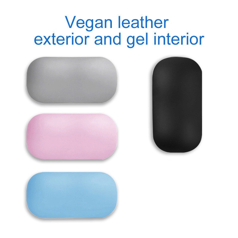 Leather Silicone Mouse Cushion Wrist Cushion Bantalan Pergelangan Tangan Mouse Pad Support Wrist Mouse Pad