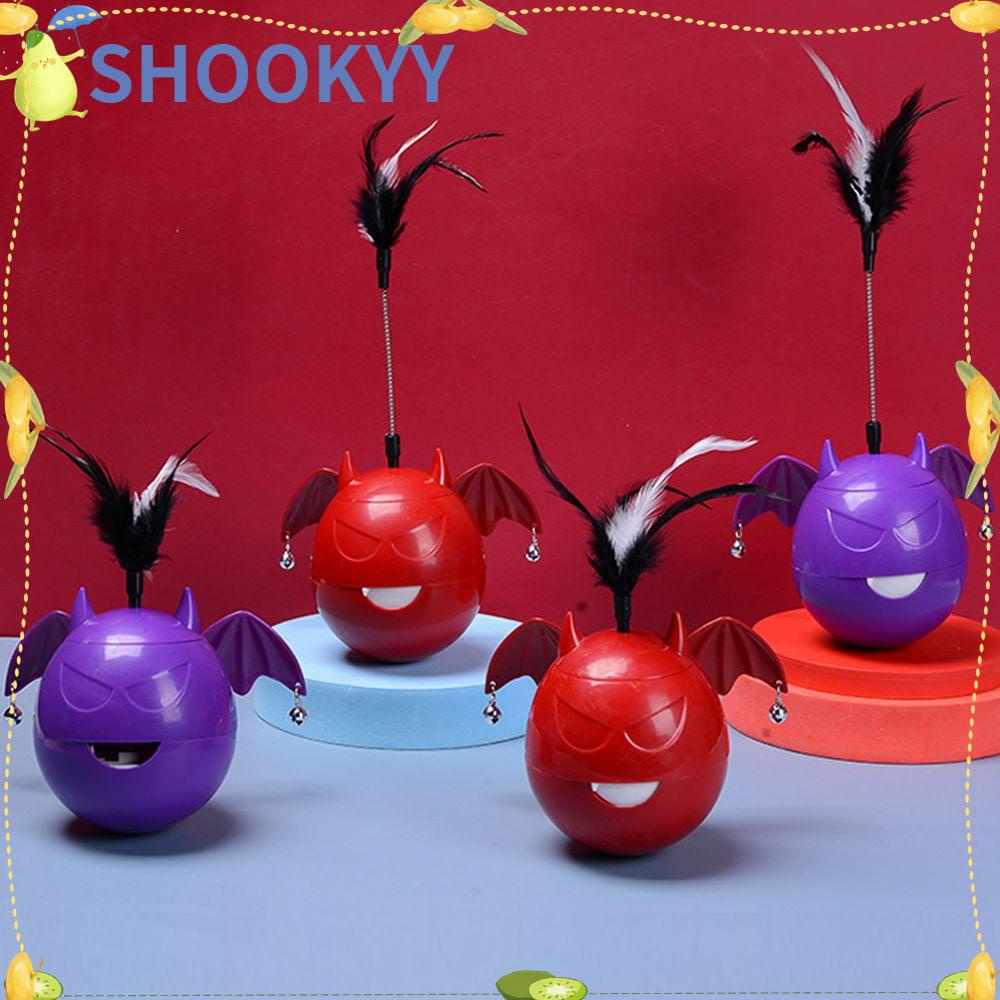 Chookyy Mainan Makan Lambat Goyang Bentuk Setan Kecil Halloween Smarter Play Food Leak