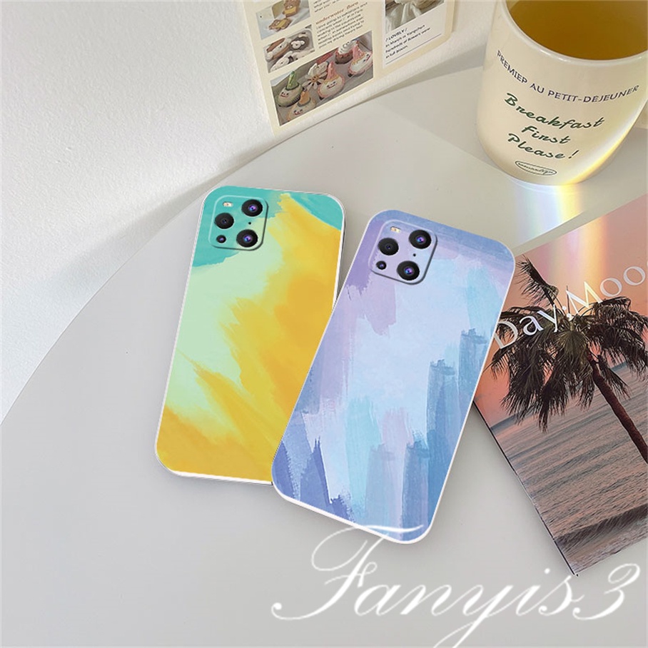 Casing Infinix Note 12 10Pro Hot 20 12 11 10 Play Hot 20 20s 12 12i 20i 11 2022 Smart 6 5 2020 Lukisan Cat Minyak Cat Air Phone Case Silicon Soft Cover Pelindung