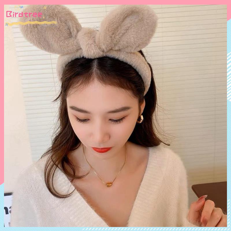 [Readystock❤️COD]Dasi kupu-kupu Ikat Kepala Cuci Muka Wanita Headband Makeup atau Cuci Motif Imut dan Lucu Model Korea- BS