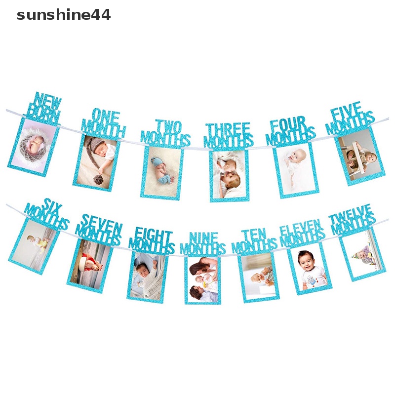 Banner Bingkai Foto Sunshine Happy Birthday Untuk Dekorasi Pesta Family First Anak Bayi Bo ID