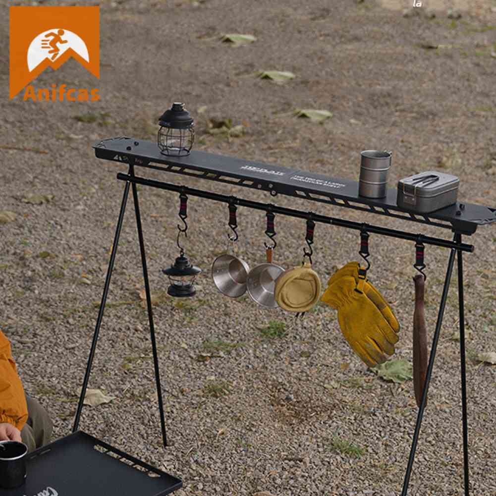 Shinetrip Rak Gantung Camping Piring Aluminium Alloy Camping Piknik Stand Bracket