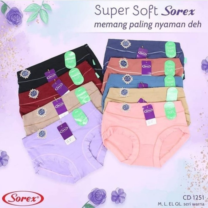 Celana Dalam Sorex 1251 Super Soft