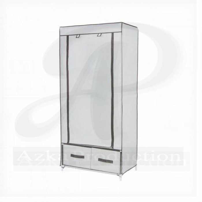 Krishome Lemari Pakaian Lipat 75x45x160 Cm-10113883