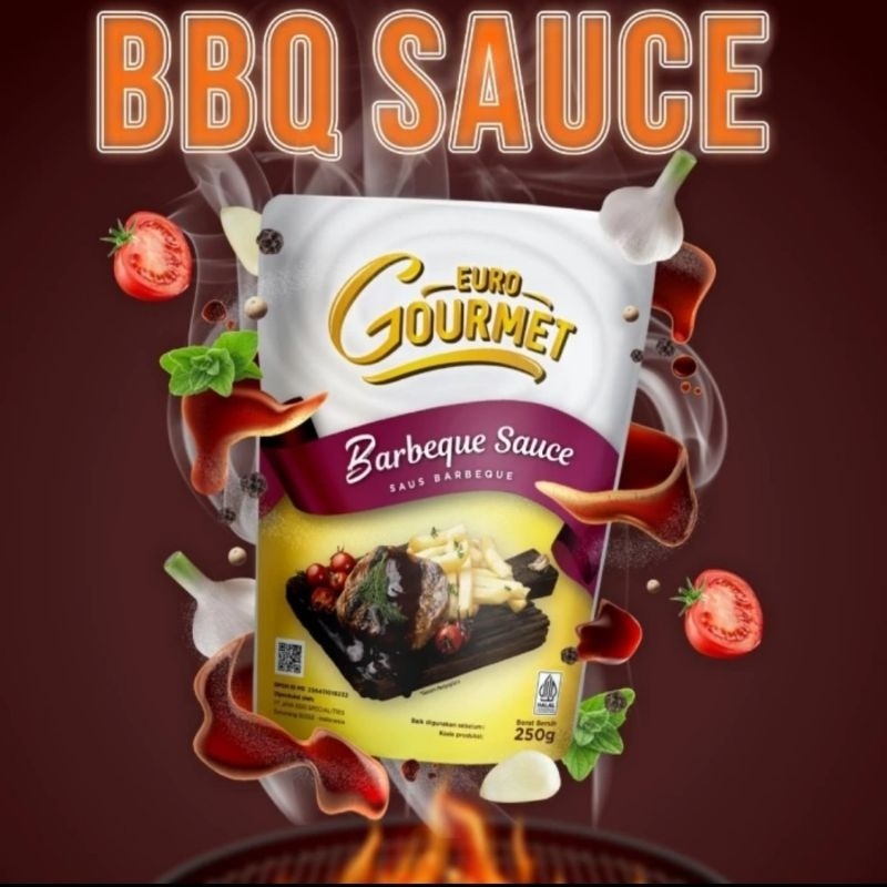 

EURO GOURMET Saus Barbeque 250 gr