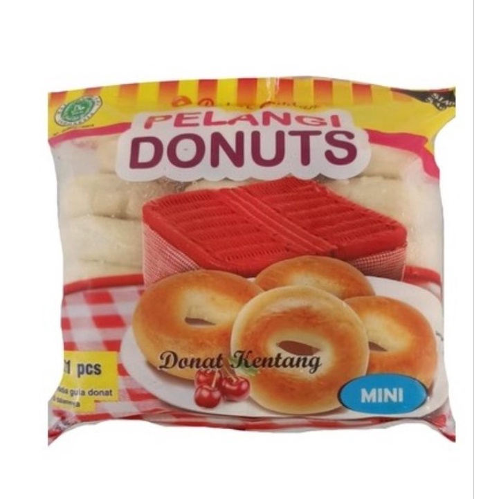 PELANGI DONUTS Kentang Mini Isi 21