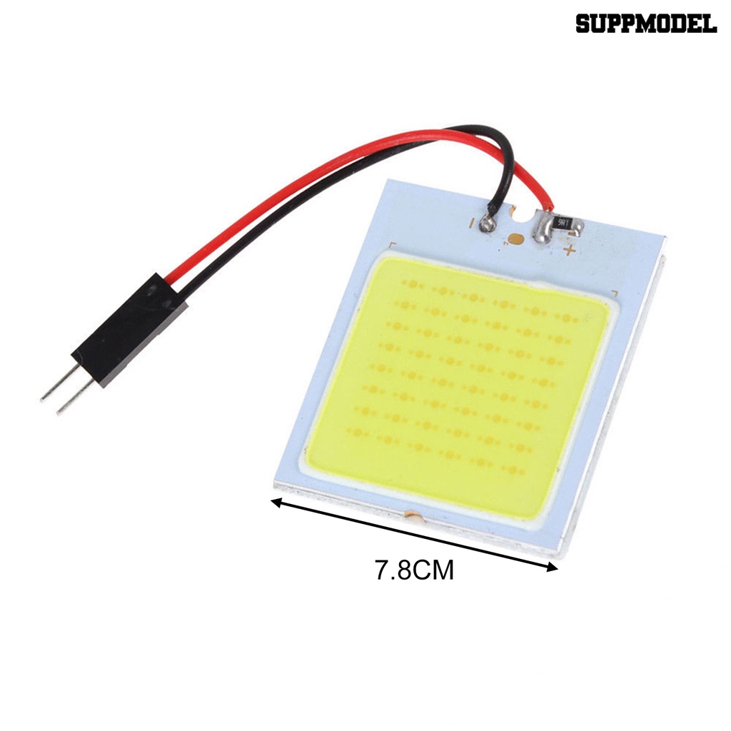 [SM Otomatis] 48lampu Bohlam LED SMD COB LED T10 4W 12V LED Terang Interior Mobil Truk Membaca Panel Lampu Untuk Auto