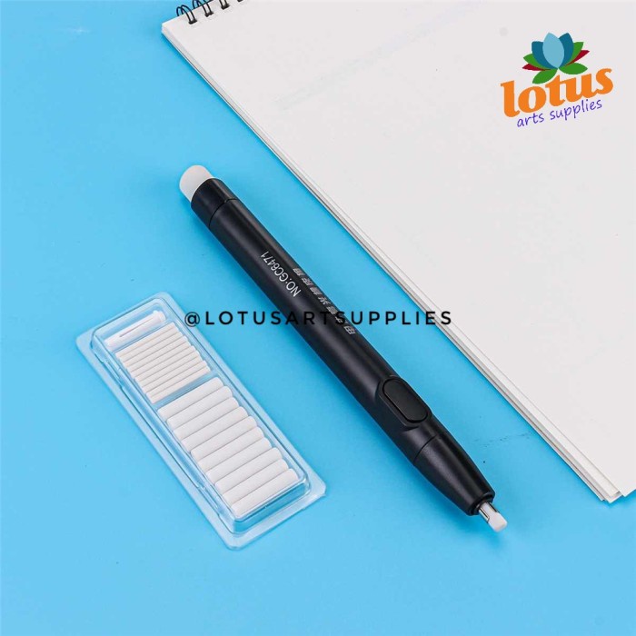 

Maries Battery Eraser / Penghapus elektrik baterai - Hitam