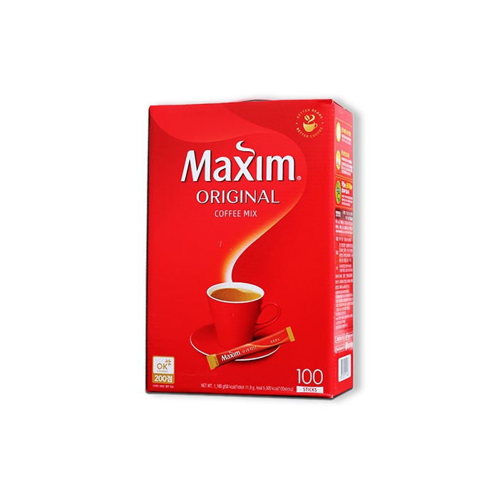 

Maxim Original Coffee Mix / Kopi Moka Korea 100 Sachet