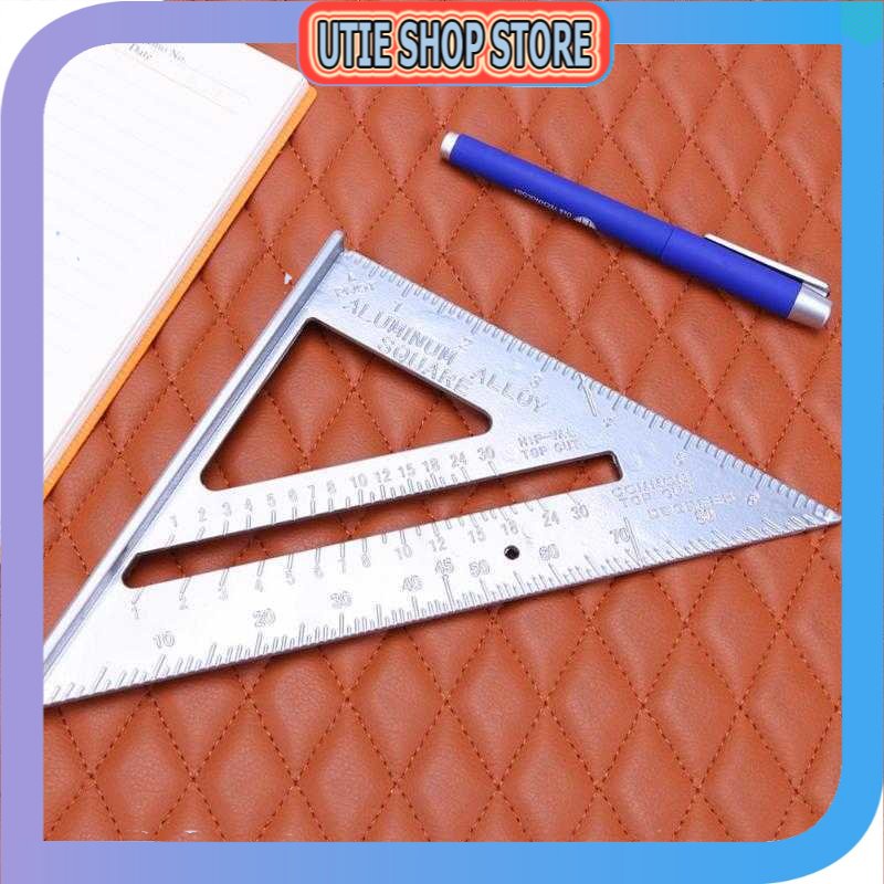 

UTIE STORE - Taffware Penggaris Siku Mistar Triangle Ruler Aluminium - VK18