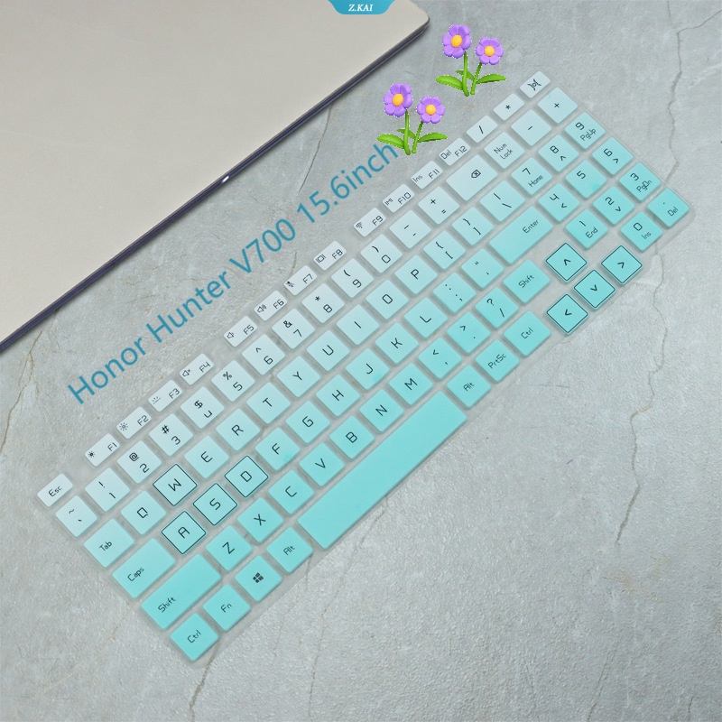 Cover Aksesori Keyboard TPU Silikon Komputer Untuk Honor Hunter Game V700 15.6inch Hunter Light Chase FR Kualitas Tinggi Pelindung Kulit Keyboard Film [ZK]