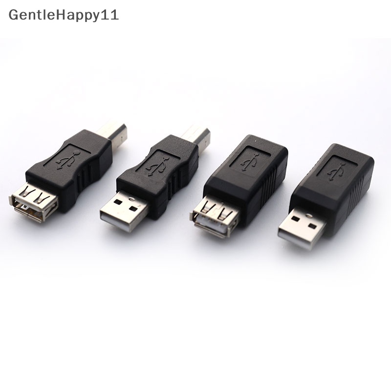 Gentlehappy USB 2.0 type A Female to type B Male Printer Scanner Adapter Converter Konektor id