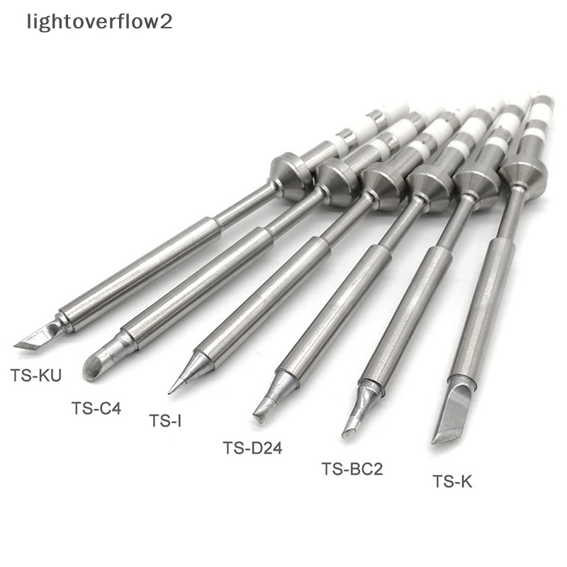 [lightoverflow2] Ujung Solder Pengganti Original Untuk TS100 Solder Listrik LCD Digital [ID]