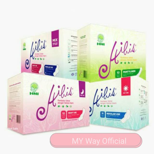 [ MW - HPAI ] Hibis / Pembalut wanita herbal HPAI / PANTYLINER HIBIS HPAI / HIBIS MIX HPAI .