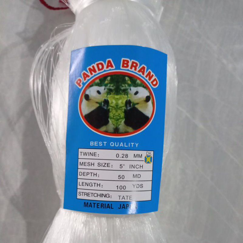 Jaring ikan 5 inchi 0.28 50md/100yds tate pukat ikan jaring ikan senar nelayan jaring murah