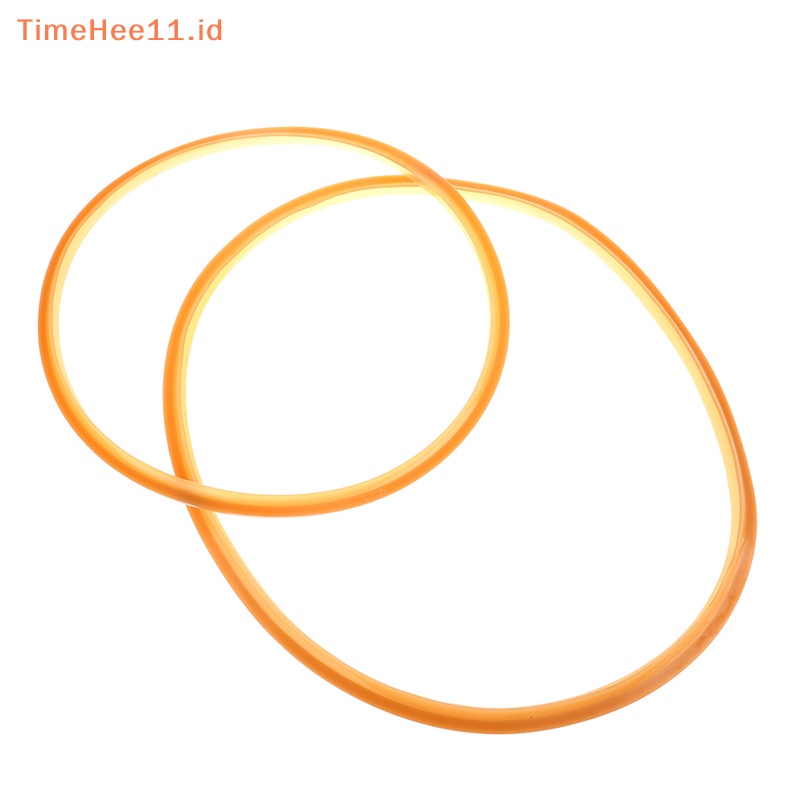 Timehee Ring Sealing Gasket Karet Silikon Warna Coklat Untuk Panci Presto Aluminium18 /20 /22 /24 /26 /28/30cm ID