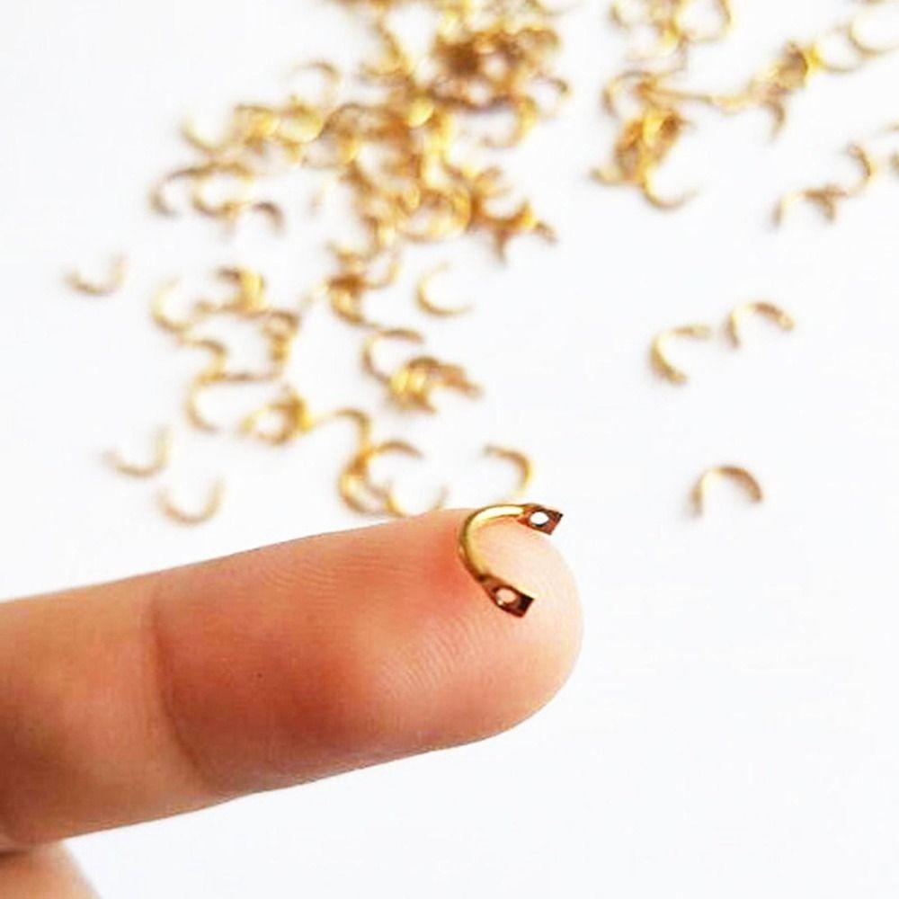 AUGUSTINA Agustina Kuningan Clevis DIY Fishing Tackle Boat Catch U-Shaped Connector Easy Spin Fishing Connector Fishing Tackle Sea Memancing Gesper Memancing Clevis