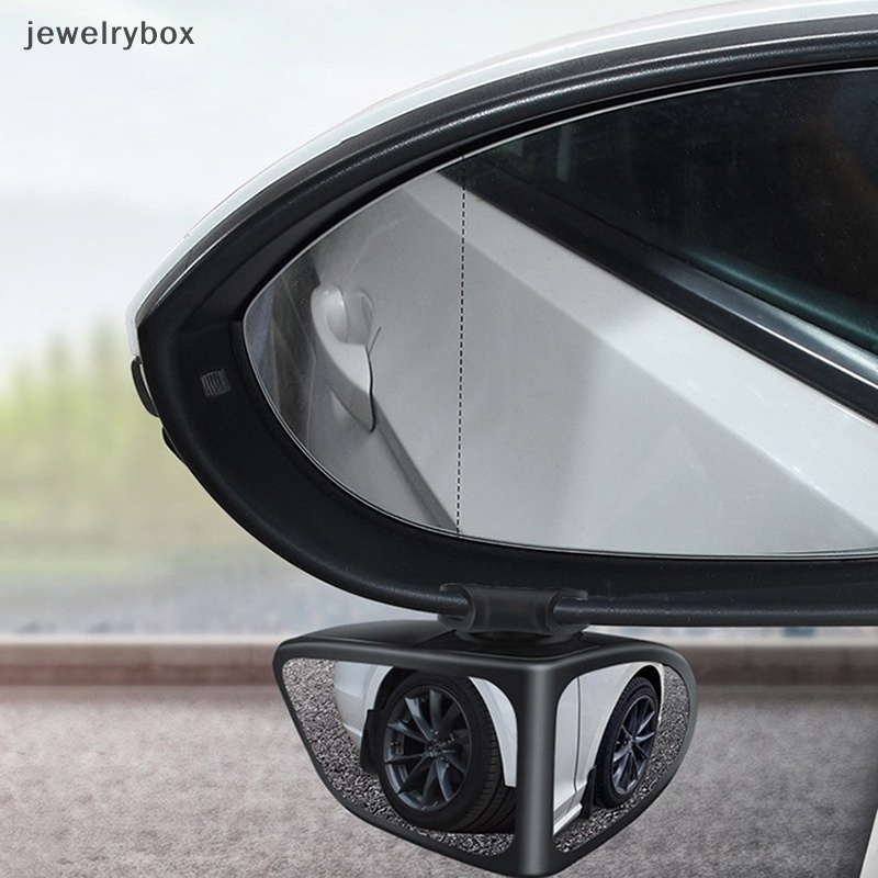 [jewelrybox] Kaca Spion Bulat Bolak Balik Mobil Roda Depan Belakang Tambahan Spion Butik 360derajat