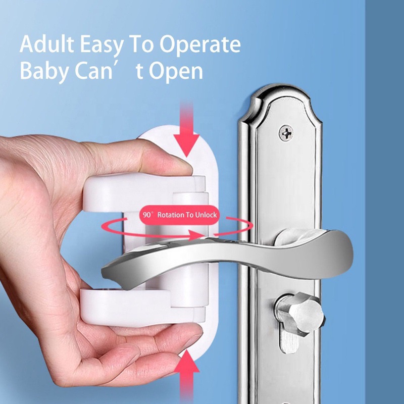 Pengaman Pintu Baby Safety Door Lock Solusi Hemat untuk Keselamatan Anak Anda