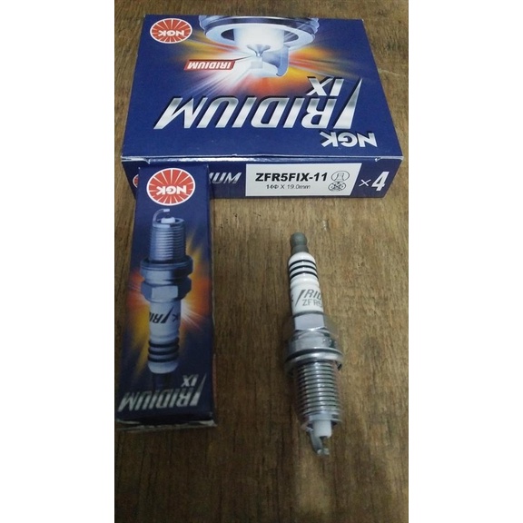 Busi Spark Plug Mobil Honda Accord Cielo `94-97 ZFR5FIX-11 NGK Asli