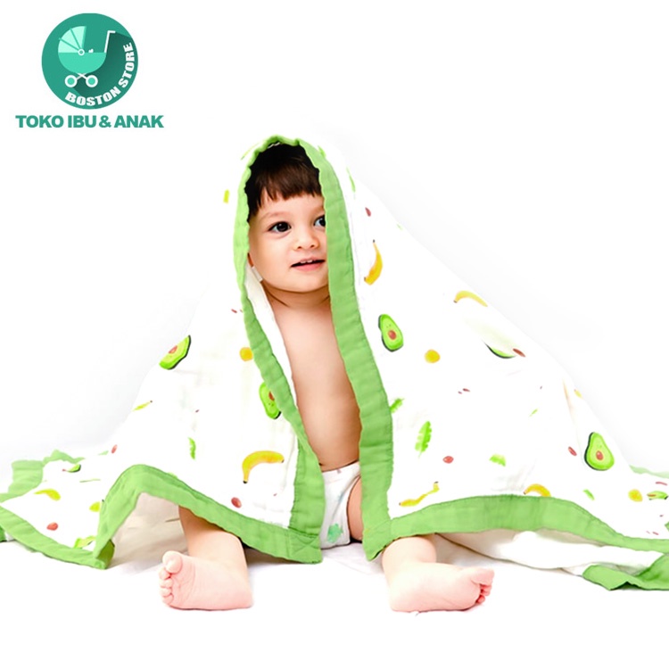 Bostonstore Selimut Bayi / Bedong bayi / Matras tidur bayi / Selimut Bayi Katun Lembut / Selimut Bayi Karakter / Matras Tidur Anak / Kain Selimut Muslin Bayi Newborn Multifungsi Baby Blanket Ukuran Besar Alas Tidur Bayi Anak Impor Selimut Bayi Halus