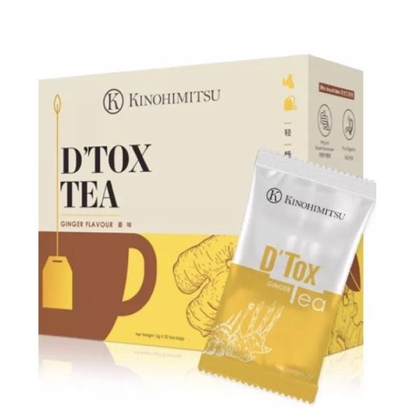

(Exp 2026) Kinohimitsu detox tea 30pcs (peppermint & ginger)