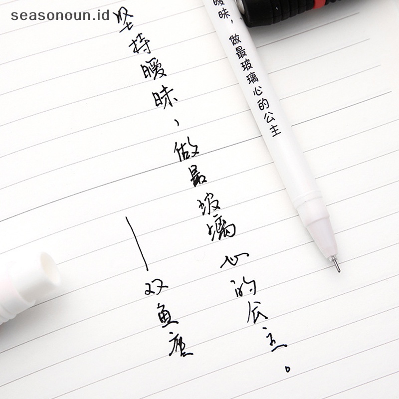 Seasonoun Dua Belas Rasi Bintang LED Flash Gel Pen Catharsis Dan Melepaskan Tekanan Gaming Spinning Pen Pemula Latihan Pena Siswa Belajar Alat Tulis Pena Air.