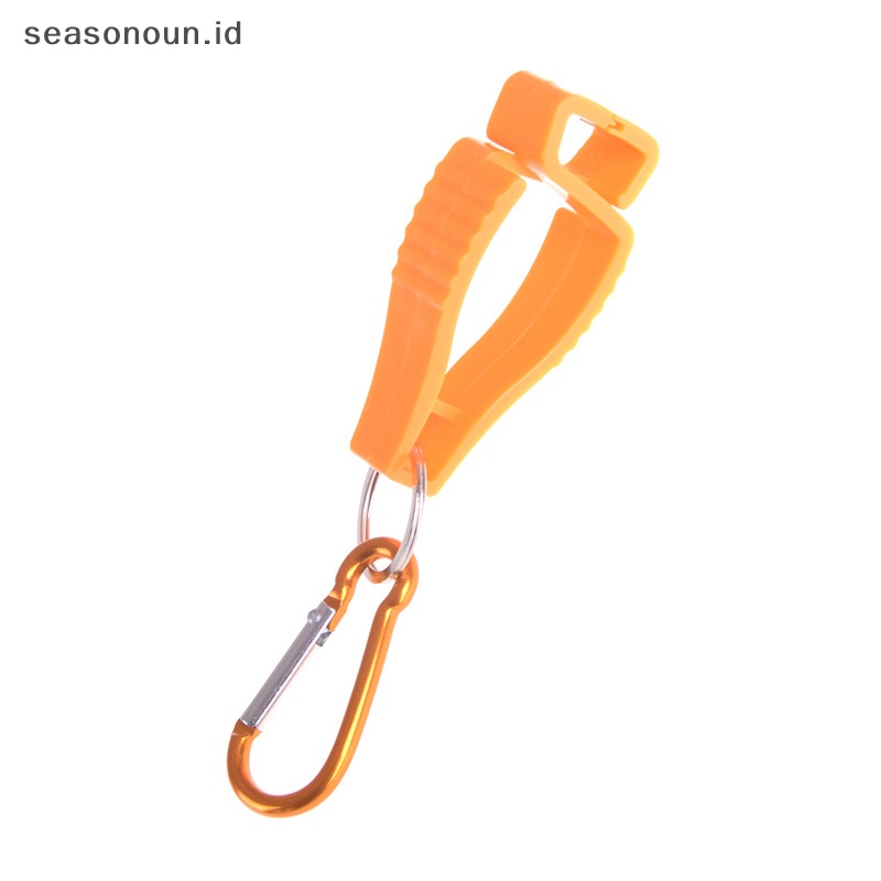 Seasonoun AT-10 Sarung Tangan Tukang Plastik Klip Guard Labor Work Clamp Safety.