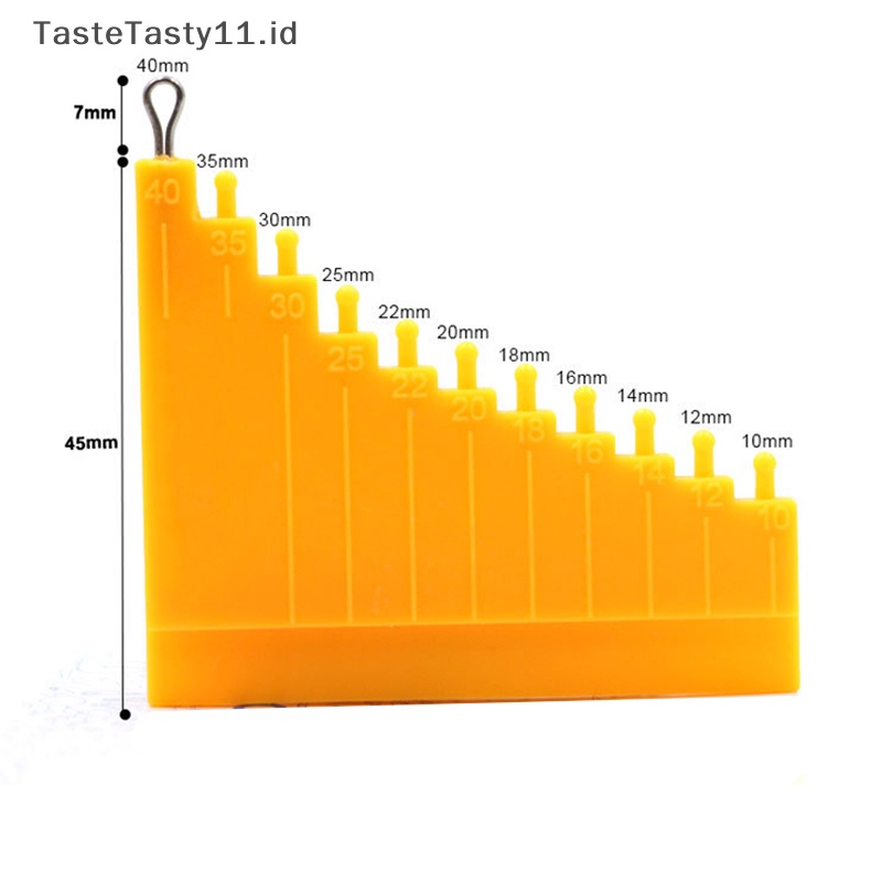 Tastetasty 1x Carp Fish Hook Knotg Alat Pengait Lapis Hair Holder Making Hook Chain Fish.