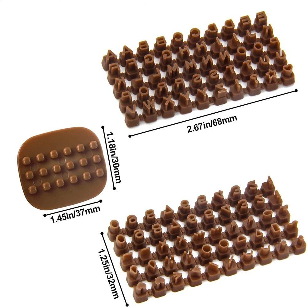 [Elegan] Biskuit Stamping Cetakan Simbol Mini Tanah Liat Tembikar Dapur Sugarcraft Alat Kue Clay Mold