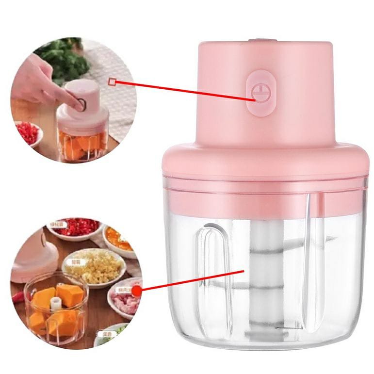 Blender Mini Charge Blender Electric Chopper Pemotong Daging Bawang