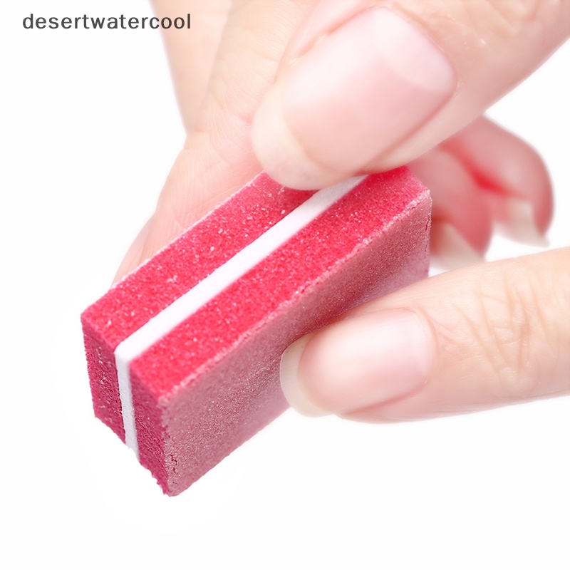Deid 50pcs Spons Kikir Kuku Sanding Buffer Polish Nail Files Manicure Tool Martijn