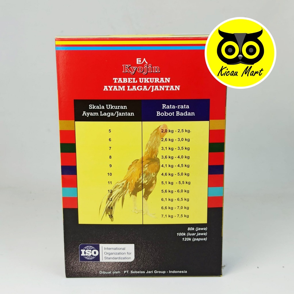 KYOJIN PAKAN AYAM RAKSASA 950 GRAM PAKAN AYAM KYOJIN ORIGINAL MAKANAN PERTUMBUHAN AYAM JAGO LAGA PAKAN AYAM JAGO LAGA TARUNG