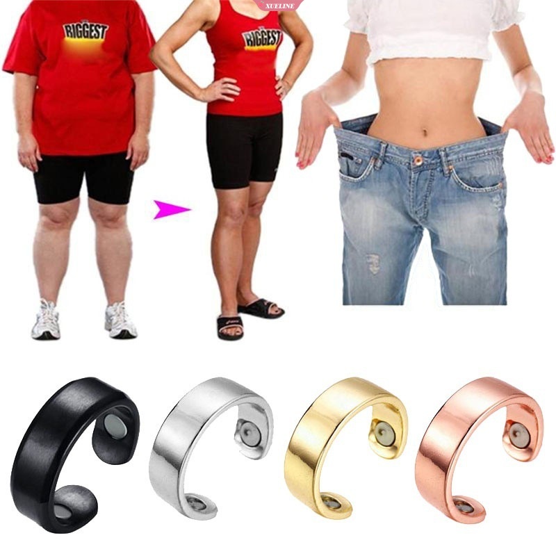 2020baru Pembukaan Magnetik Cincin Adjustable Cincin Pelangsing Magnetik Perawatan Penurunan Berat Badan Kebugaran Menurunkan Berat Badan Pembakar Lemak Fashion Cincin [ZXL]