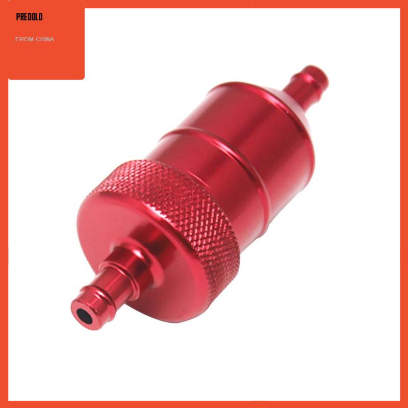 [Predolo] Saringan Solars Bensin 8mm5per16 &quot;Aluminium Red Inline Fuel Universal