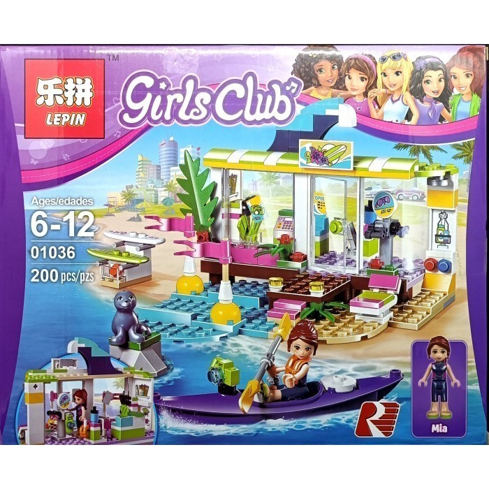Mainan Anak Brick Block Girl Club Lepin 01036
