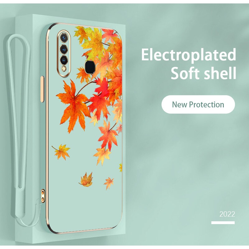 {Free Lanyard} Case For Xiaomi Poco X3 Pro NFC GT Note 10 Pro M3 M4 M5 F1 F4 4G 5G Max Plus Daun Map